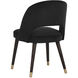Monae Abbington Black Dining Chair
